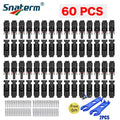 Pares de Conectores Solares MC4 (1000V 30A) | Conectores de Painel Solar PV | Conectam Slicate de Crimpagem de Ferramenta Solar