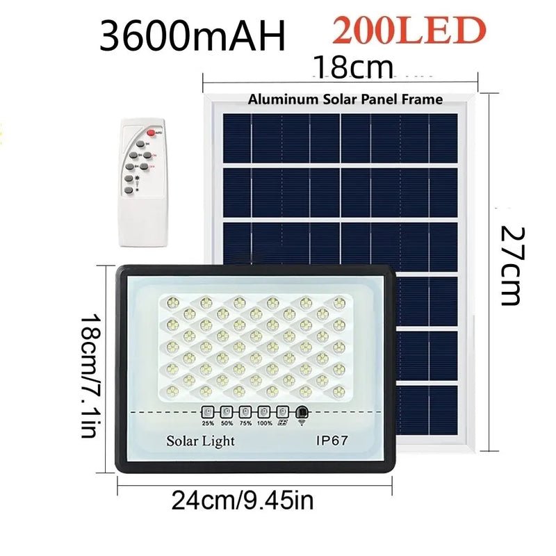 Luz Solar de Emergência Refletor LED